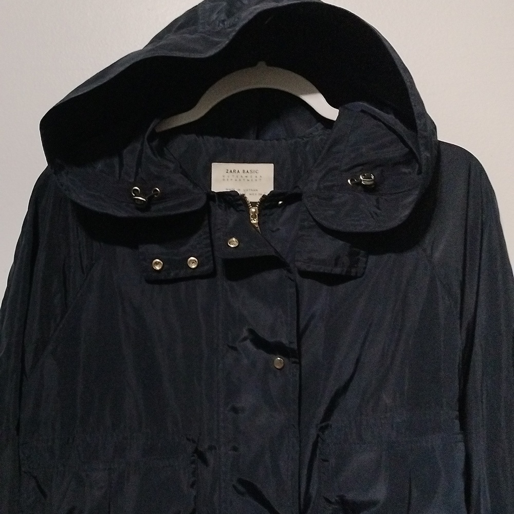Zara Basic Outer Wear Department Jacket Size L - image 2
